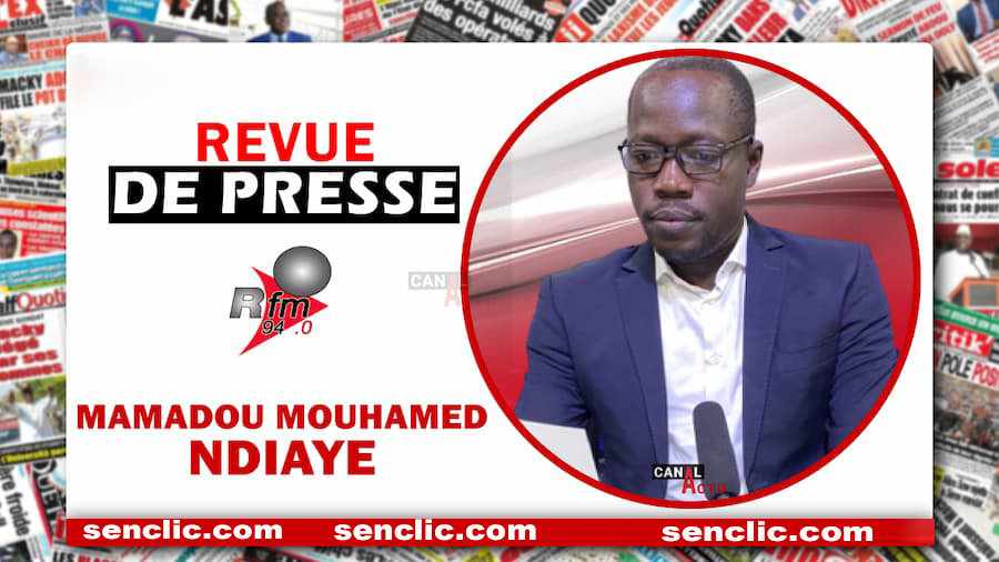 Revue de presse de la Rfm du Lundi 02 Janvier 2023 avec Mamadou Mouhamed Ndiaye